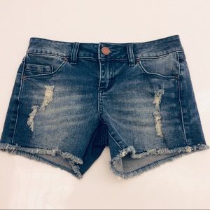 O’Neill Denim Jean Shorts Distressed 25 4” Inseam